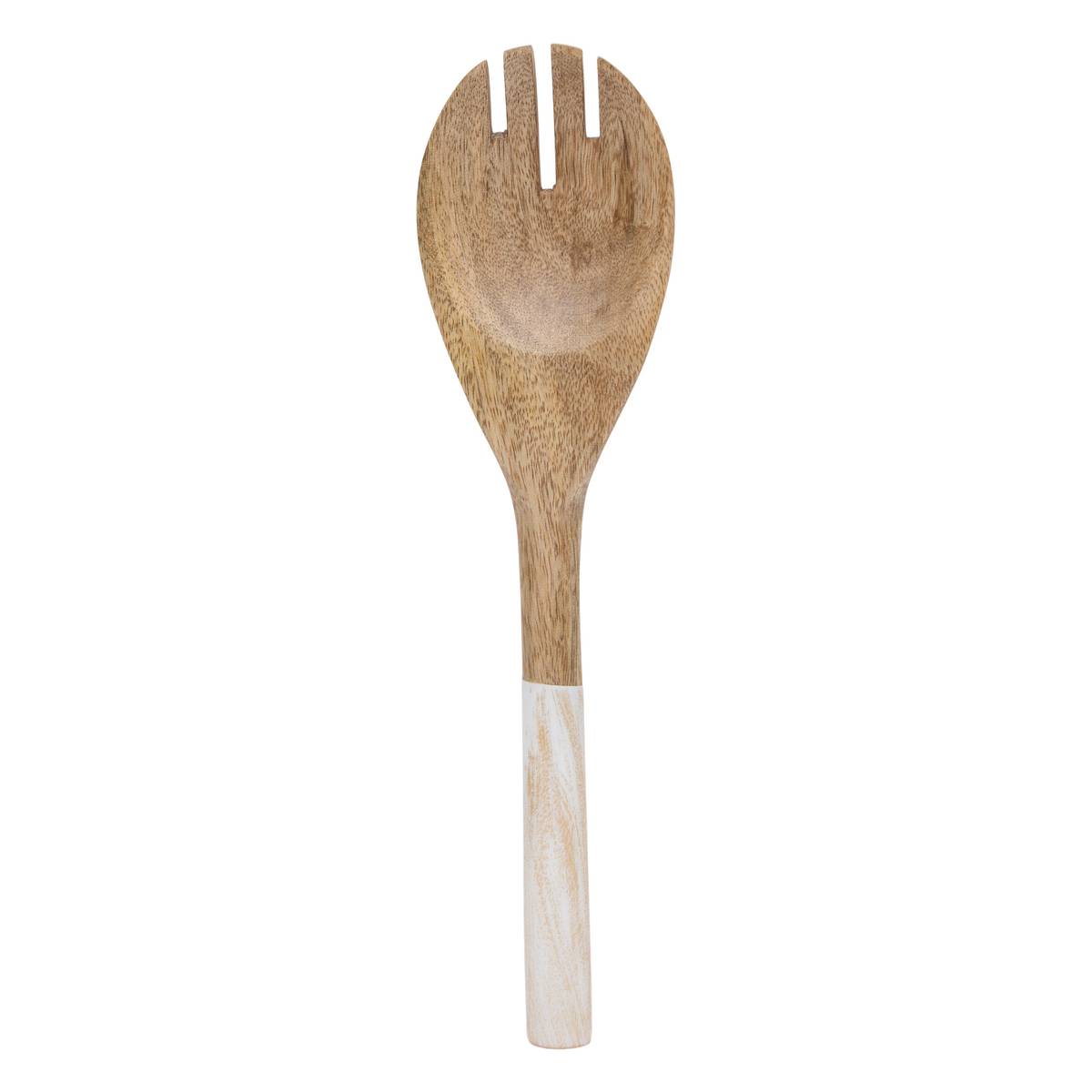 Set mit 2 Salatbestecken "Ava" Mango, Weiß Weiß