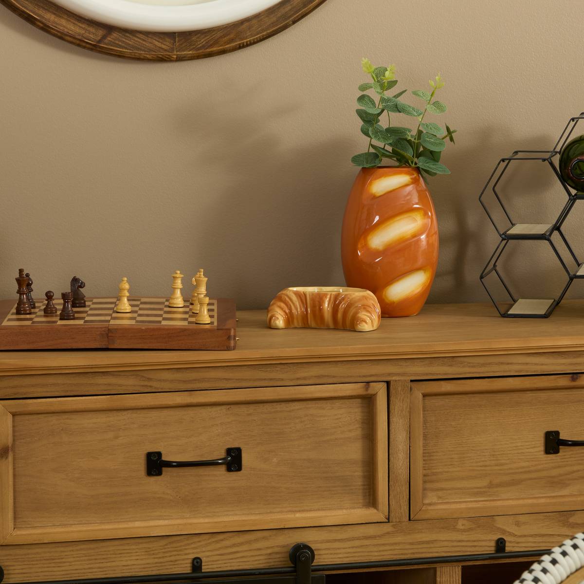 Duftkerze länglich "Fra" Beige, 180g Beige
