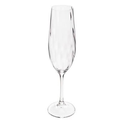 Set mit 6 champagnerfl&ouml;ten "neva" 260 ml, kristallklar, transparent