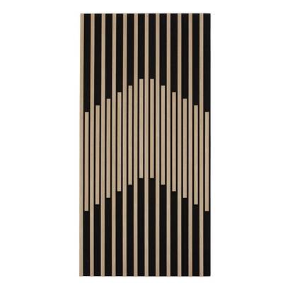 Dekoratives wandpaneel "sylva" beige