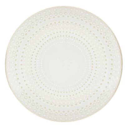 Set mit 6 desserttellern "camille" steingut, 20,2x20,2 cm