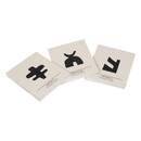 Lot de 3 albums photo "Nyero" 20x24,5 cm, Beige Leinen Leinenbeige