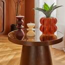 Dekorative Kerze "Homy" H.14,8 cm Beige