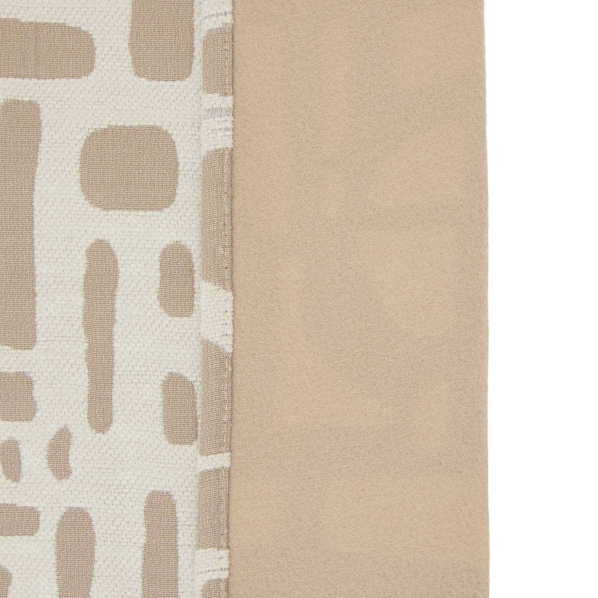 Isolierender Kinder-Vorhang "Marlia" Beige Leinen, 260x140 cm Beige