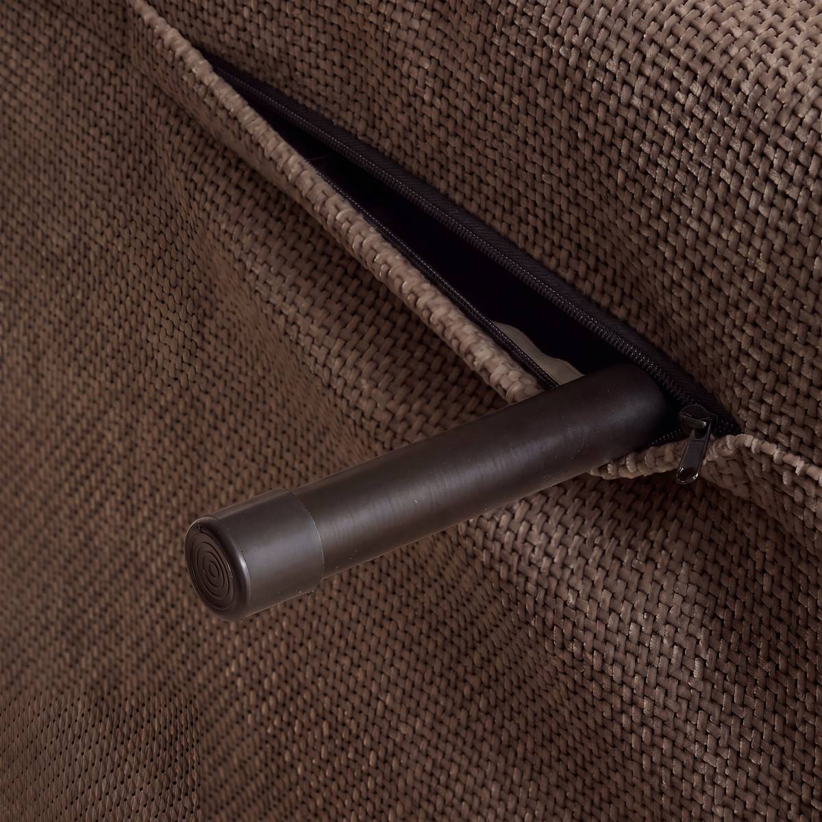 Schlafsofa "Milo" Tonka-Braun, 2-Sitzer Tonka-Braun