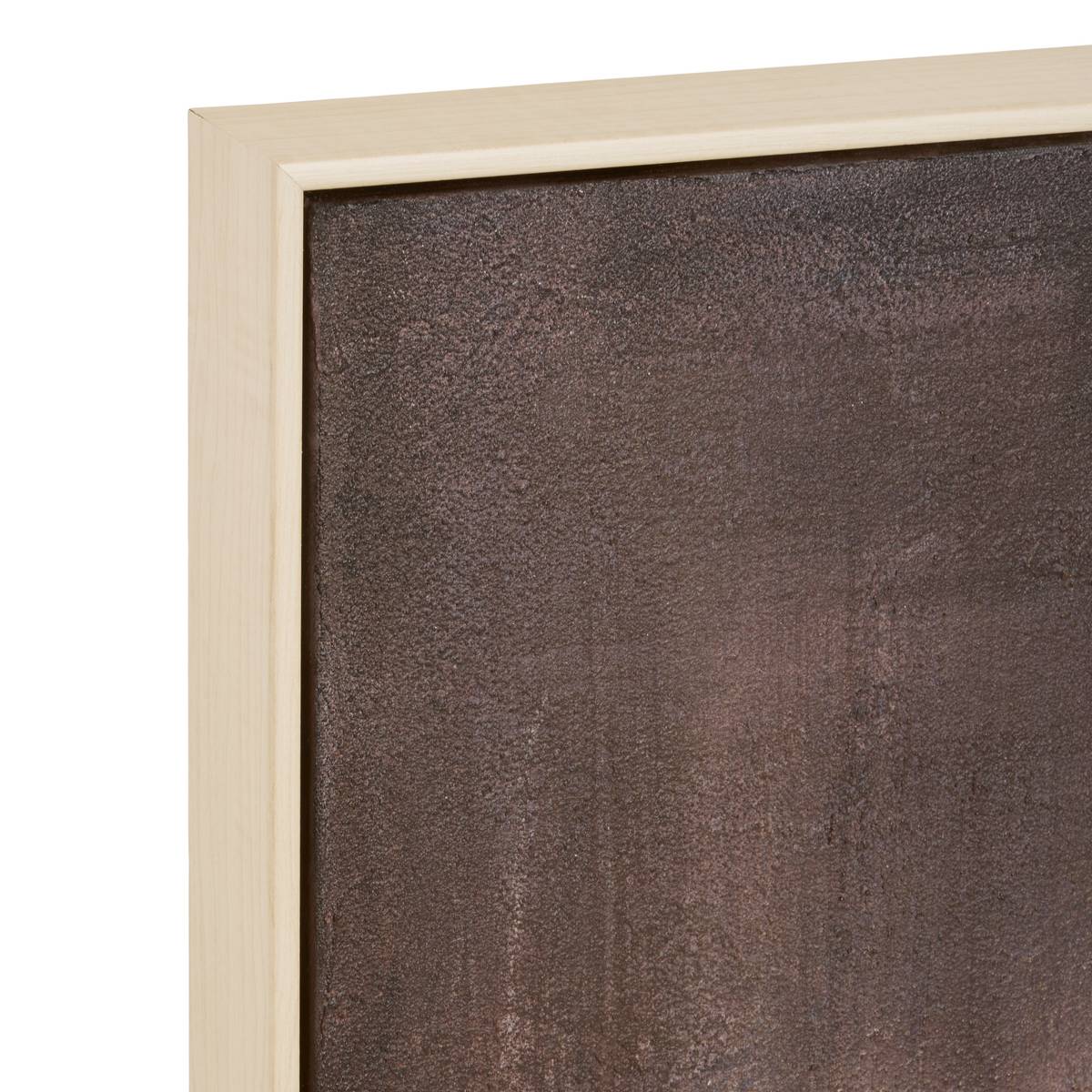 Gerahmte Leinwand "Ben" 148x116 cm, Braun Braun