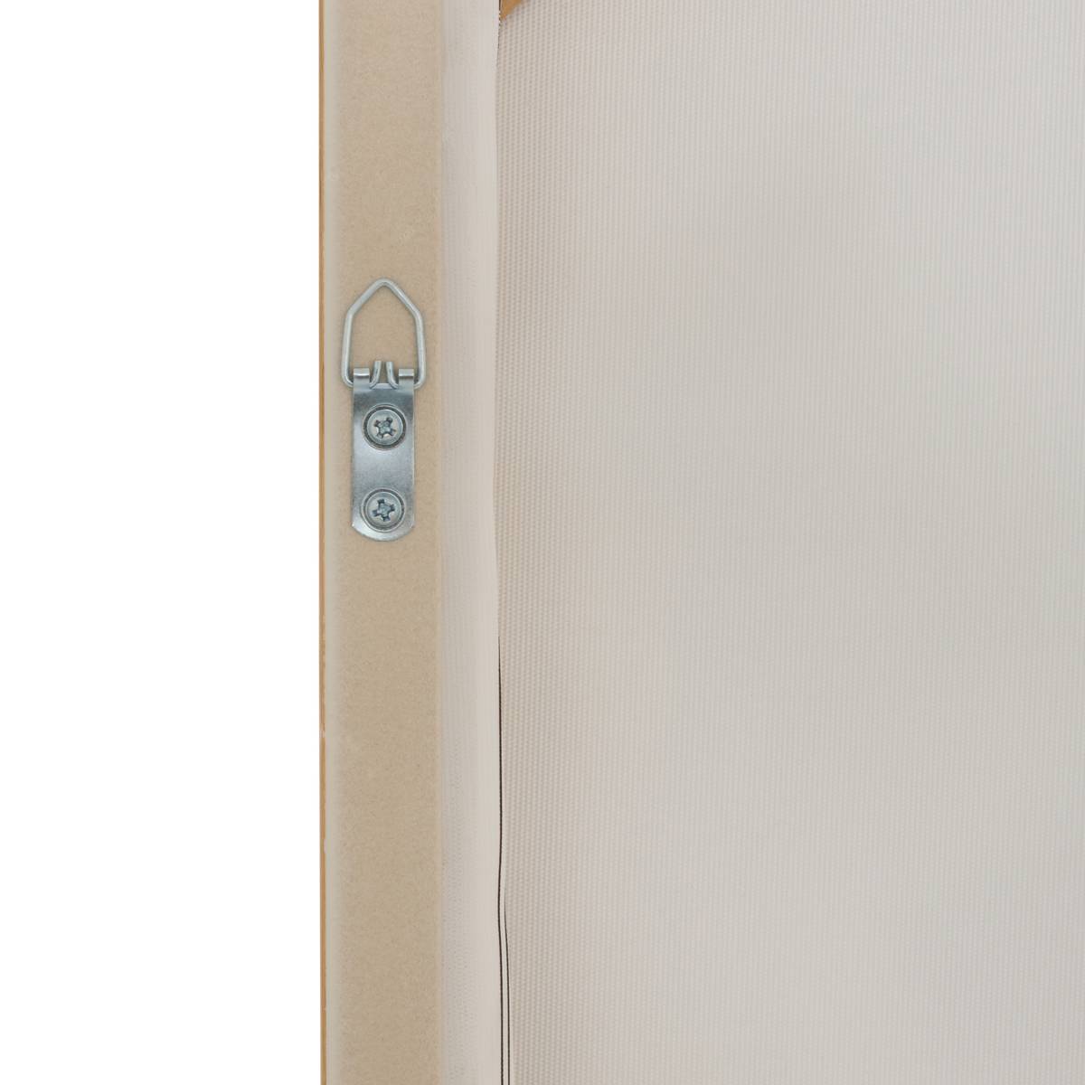 Gerahmte Leinwand "Anastasia" 78x100 cm, Beige Schnur String beige