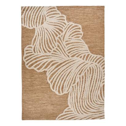 Teppich "loomia" beige leinen, 170x120 cm