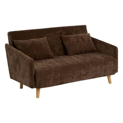 Schlafsofa "milo" tonka-braun, 2-sitzer