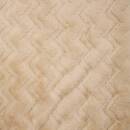 Plaid "Nalia" Beige Leinen, 160x120 cm Leinenbeige