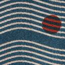 Teppich "Nippon line" Indigoblau, 200x75 cm Indigoblau