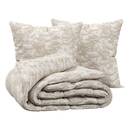 Bettw&auml;sche-Set "Jouy" Baumwolle, Leinenbeige, 240x220 cm Leinenbeige
