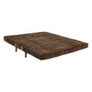 Schlafsofa "Milo" Tonka-Braun, 2-Sitzer Tonka-Braun