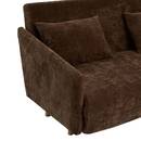 Schlafsofa "Milo" Tonka-Braun, 2-Sitzer Tonka-Braun