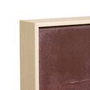 Gerahmte bemalte Leinwand "Bella" 116x148 cm, Rot Rot