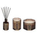 Duft-Geschenkset "Lucien" Holz, 2 Kerzen 265/430 g, 1 Diffuser 180 ml Holz