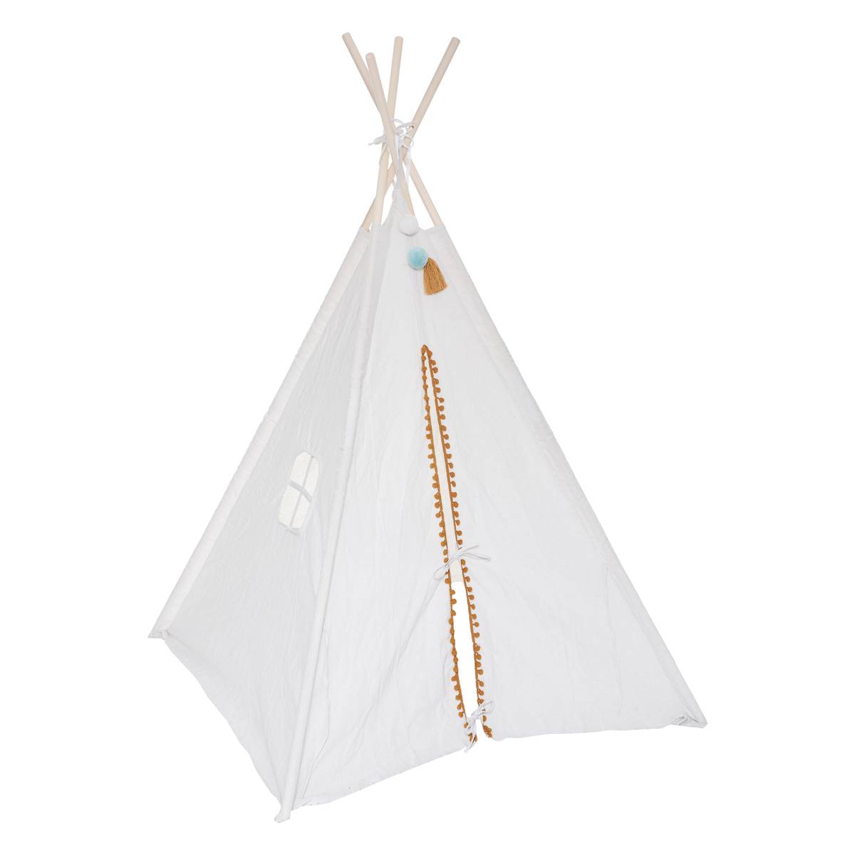 Kinder-Tipi "Wapi" Beige, H.160 cm Beige