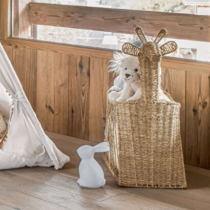 Atmosphera Kinder-Aufbewahrungsbox Mit Pompons – Grau, 29x29x29 Cm, Aus Papier Und Polyester