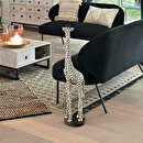 Statue "Giraffe" H.89 cm Mehrfarbig