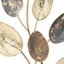 Deko-Objekt "Blätter" Gold, H.53 cm Mehrfarbig