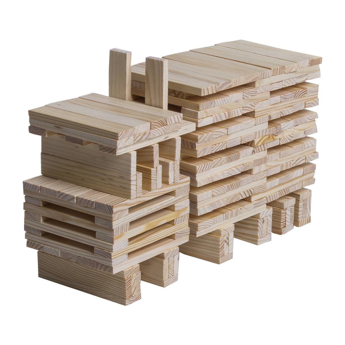 Spiel 200 Pl&auml;ttchen L.11,8 cm Beige