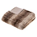 Plaid "Grizzli" Kunstfell Beige, 120x160 cm Beige
