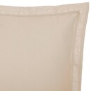 Kopfkissenbezug, Baumwolle Beige, 63x63 cm Beige