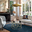 Couchtisch "Suite" Gold, D.71 cm Gold