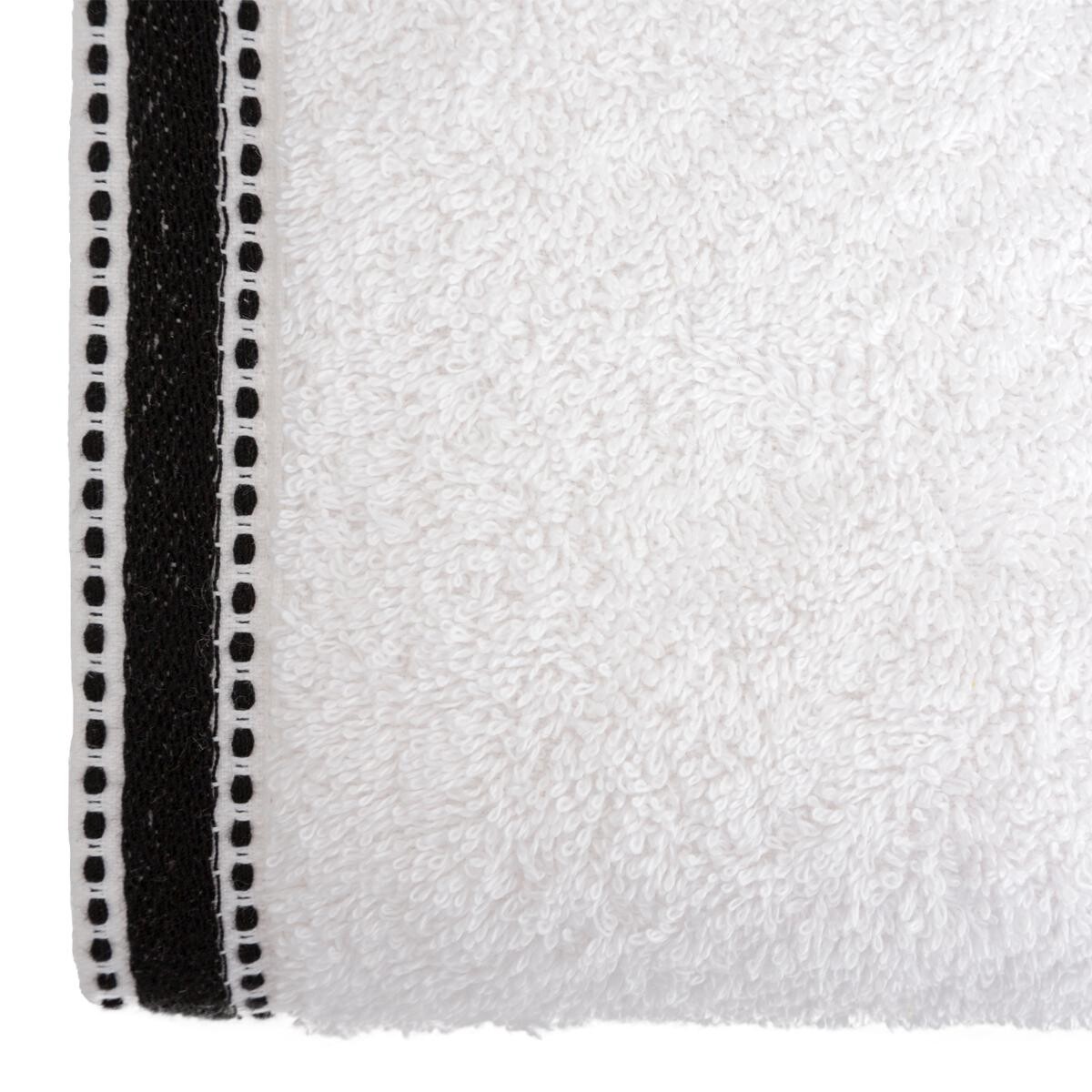 Badetuch "Joia" Wei&szlig;, 100x150 cm, 550 g/m&sup2; Wei&szlig;