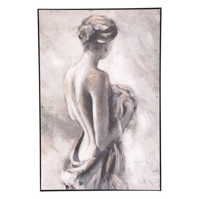 Gerahmtes gem&auml;lde "naked" 60x90 cm