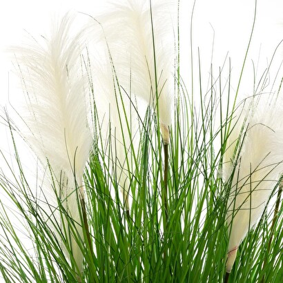 K&uuml;nstliches gras im topf h.105 cm