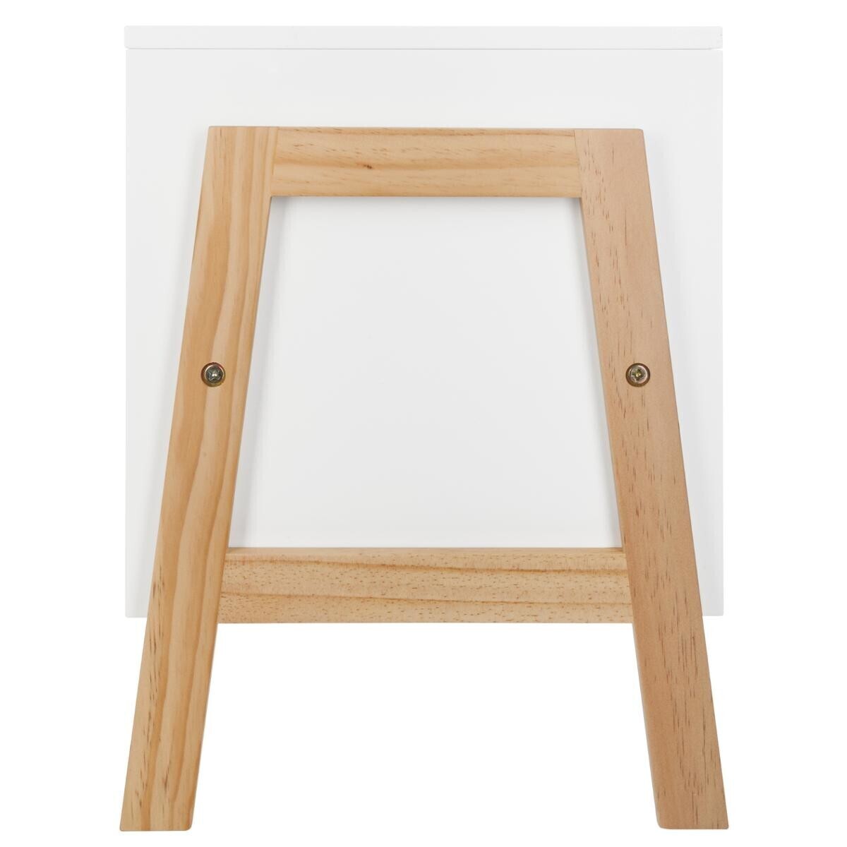 Kinder-Aufbewahrungsschrank Weiß, 33x40 cm Weiß