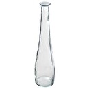 Lange Vase, recyceltes Glas H.80 cm Durchsichtig