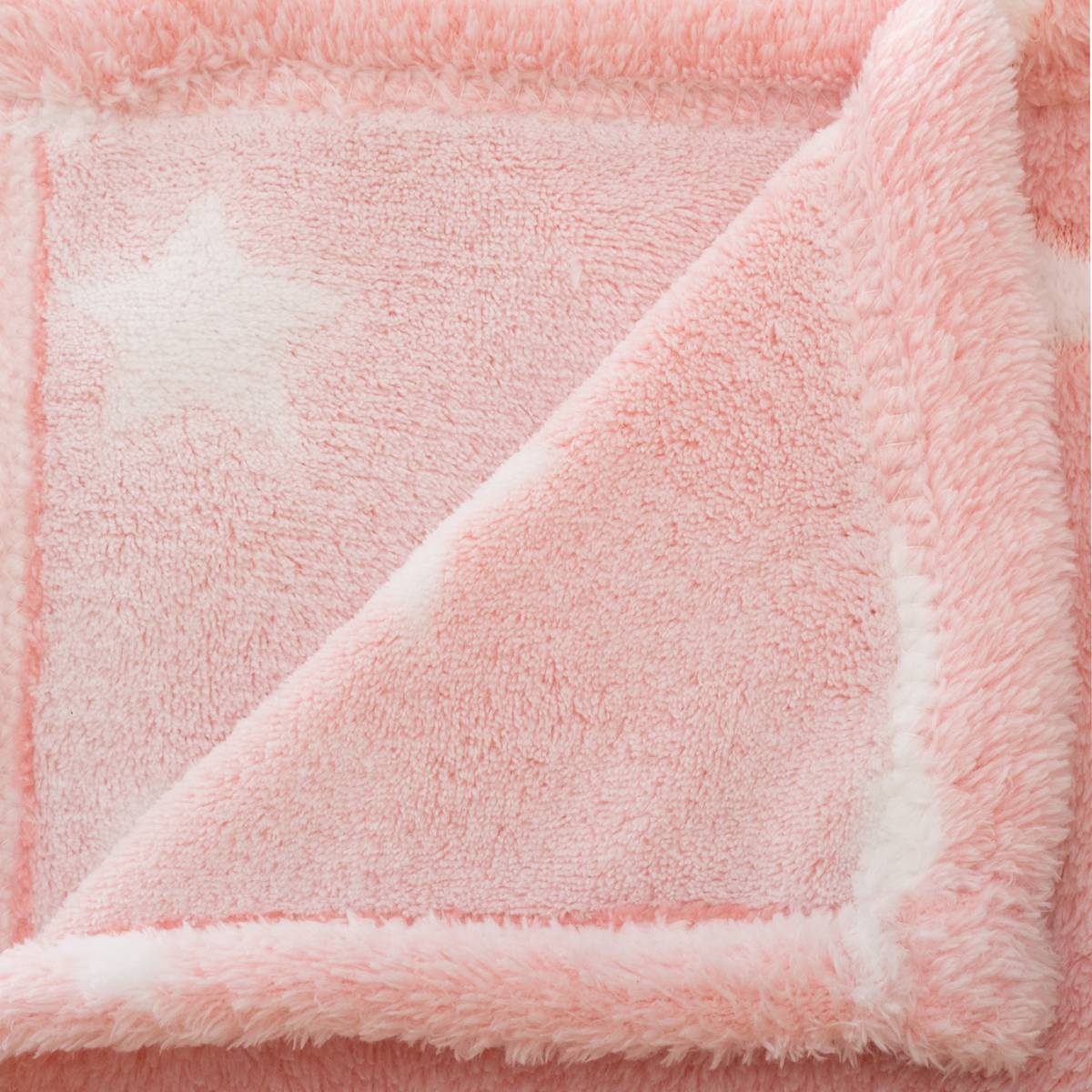 Kinderplaid Hellrosa, 125x150 cm Hellrosa