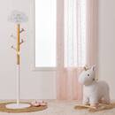 Kinder-Voile "Goldener Stern" 140x250 cm Rosa