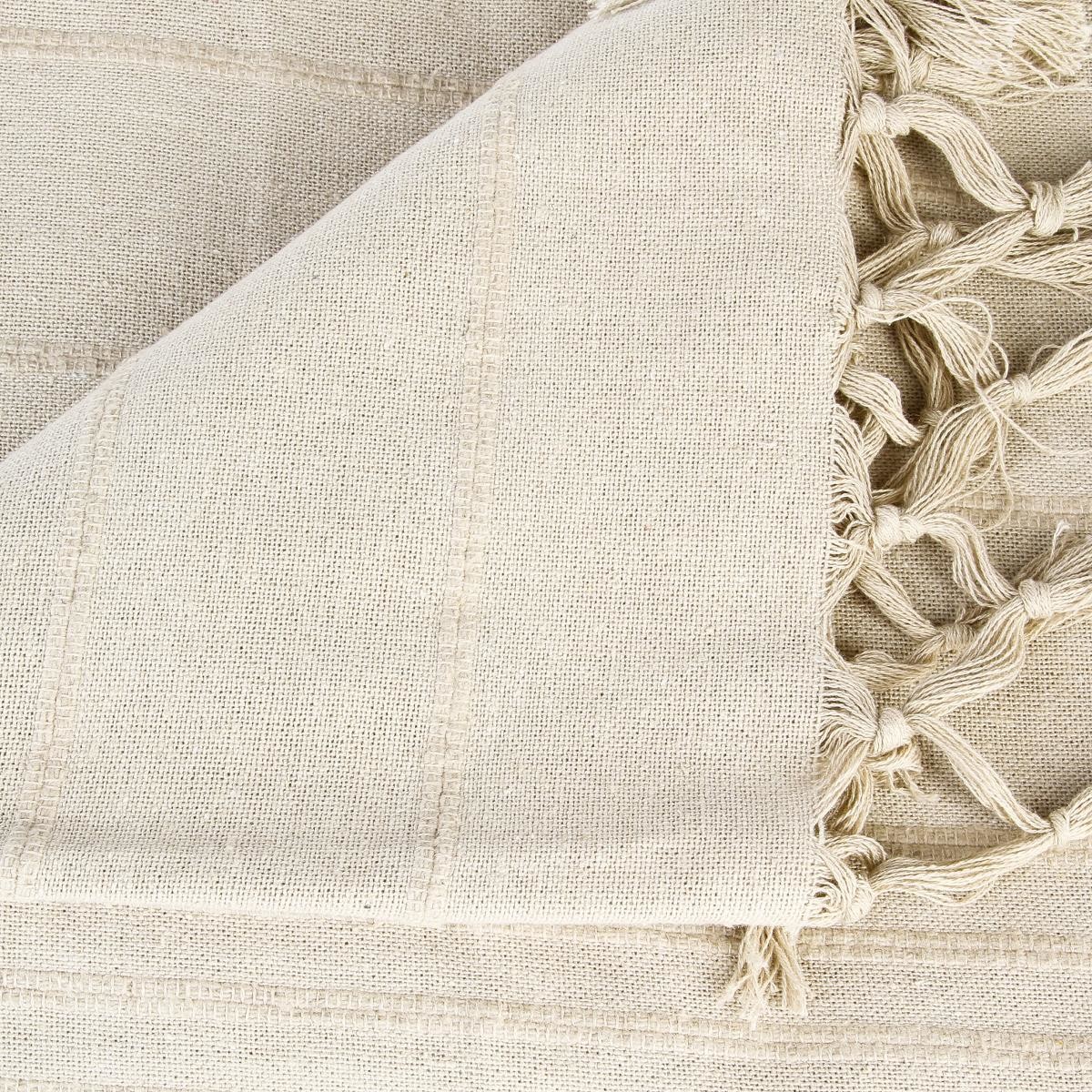 Bettüberwurf, Baumwolle Beige, 160x220 cm Beige