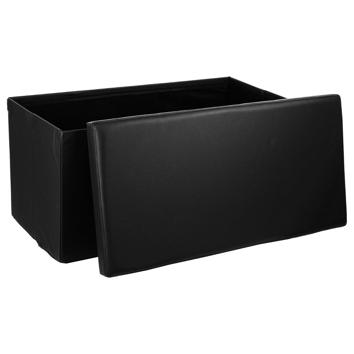 Doppelklapphocker Schwarz Schwarz