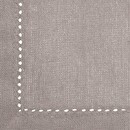 Tischdecke "Jane", Chambray-Baumwolle Mausgrau, 140x240 cm Mausgrau