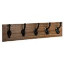 Garderobe "Oliver" Braun, 5 Haken Braun