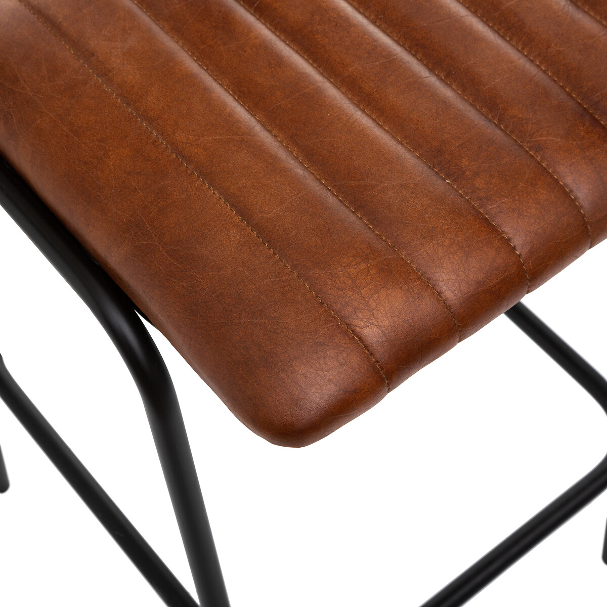 Barhocker "Dario" Leder, Cognacbraun Cognacbraun
