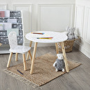 Kindertisch "Sanftheit" Motive, D.60 cm Muster