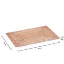 Teppich "Geschichte", Jute 60x90 cm Beige