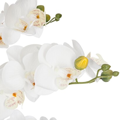 K&uuml;nstliche orchidee im topf "orchidee" marmorierter topf, h.65 cm