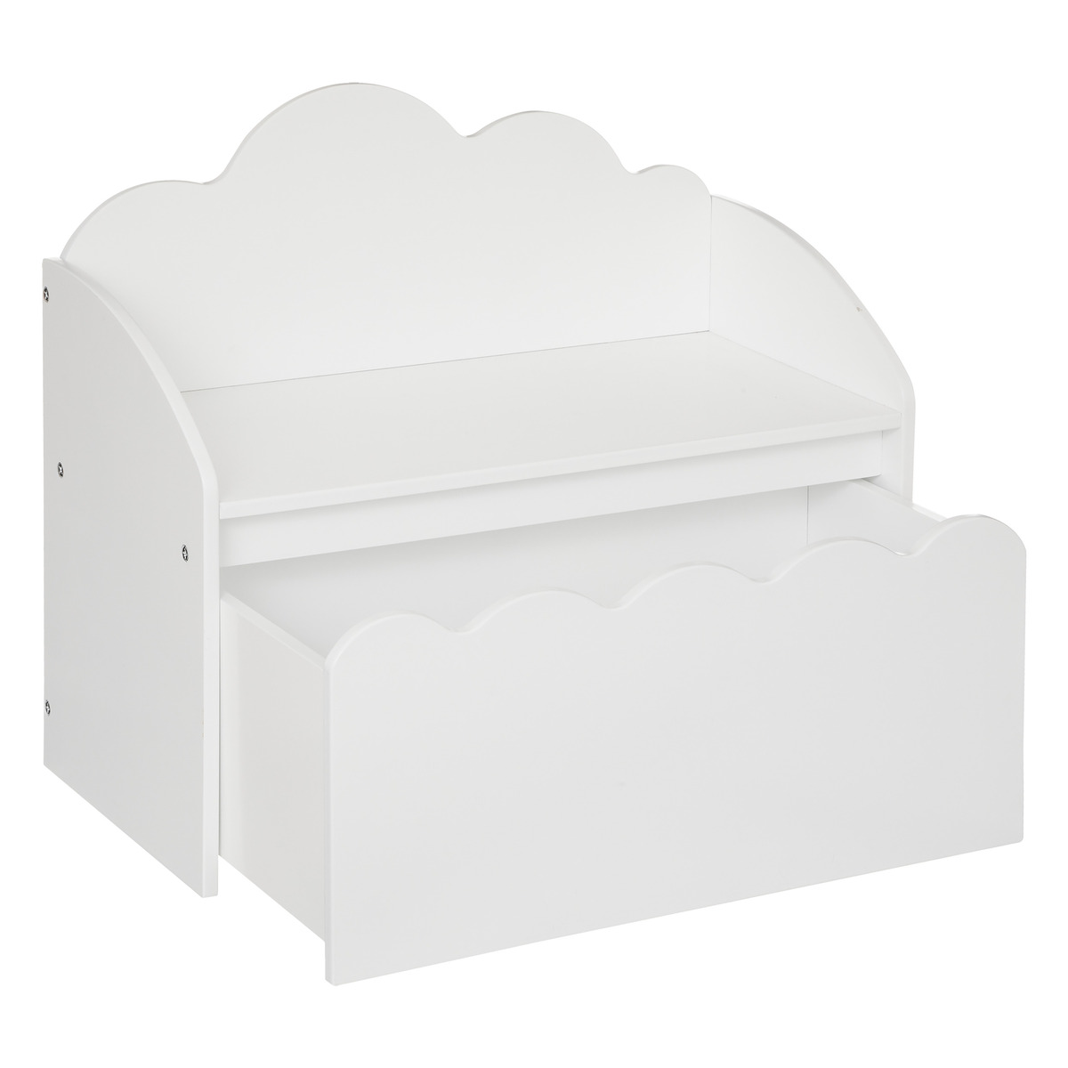 Kinderbank mit Truhe "Wolke"