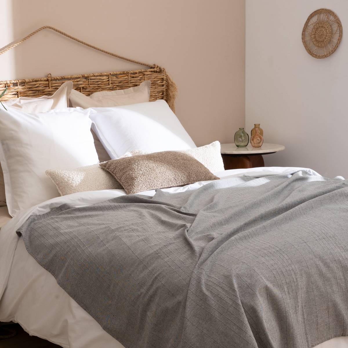 Kopfteil "Ori" L.180 cm Beige