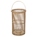 Set aus 2 Laternen, Bambus H.40/ H.36 cm Beige