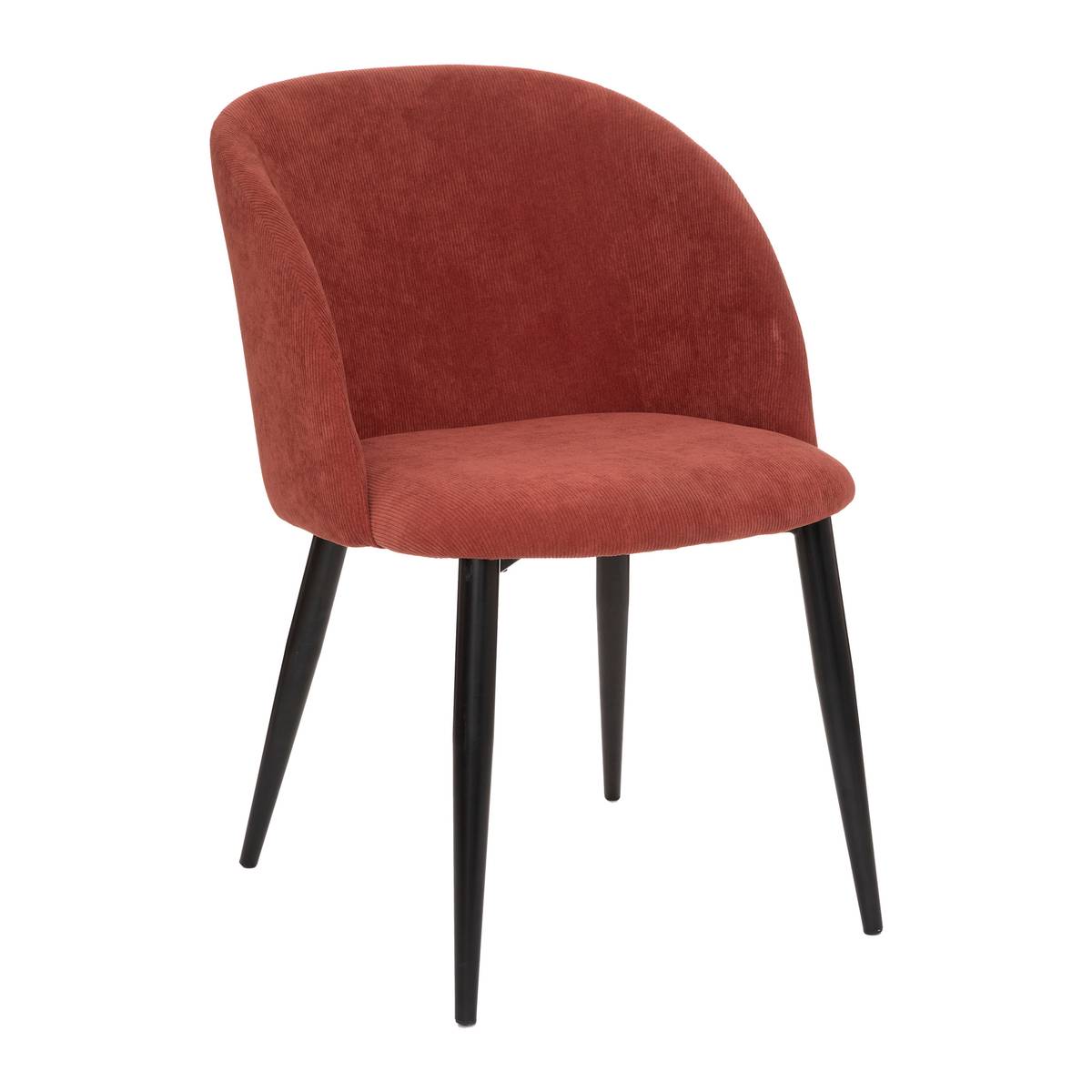 Sessel "Celeste" Cord, Terrakotta-Rosa Terrakotta rosa