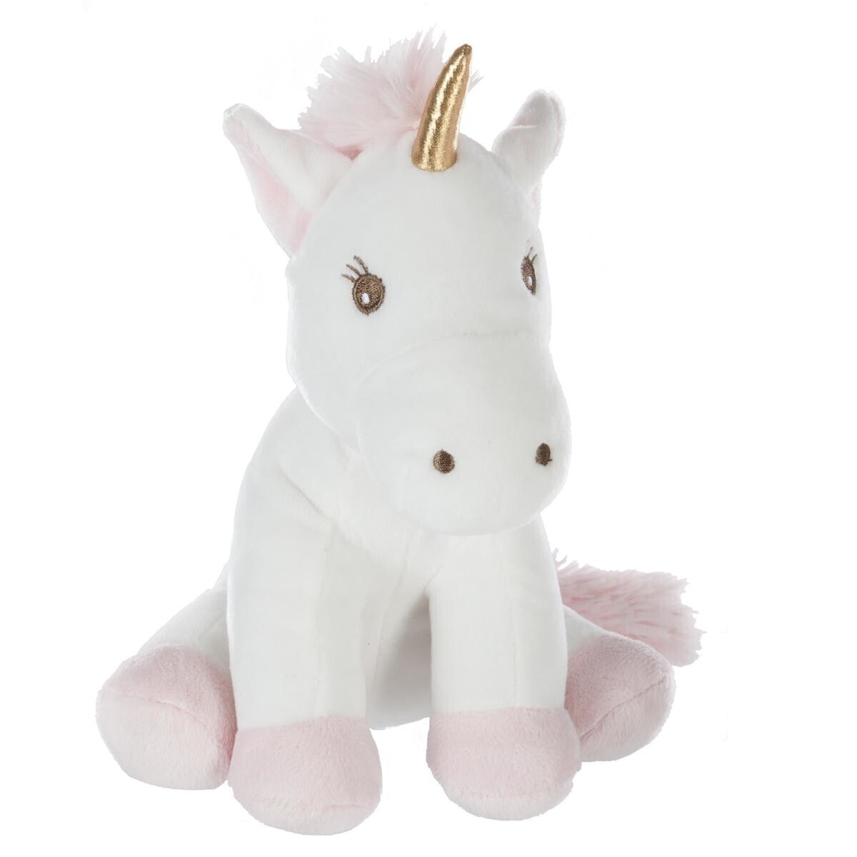 Plüsch "Einhorn", H22 cm H.22 cm Rosa