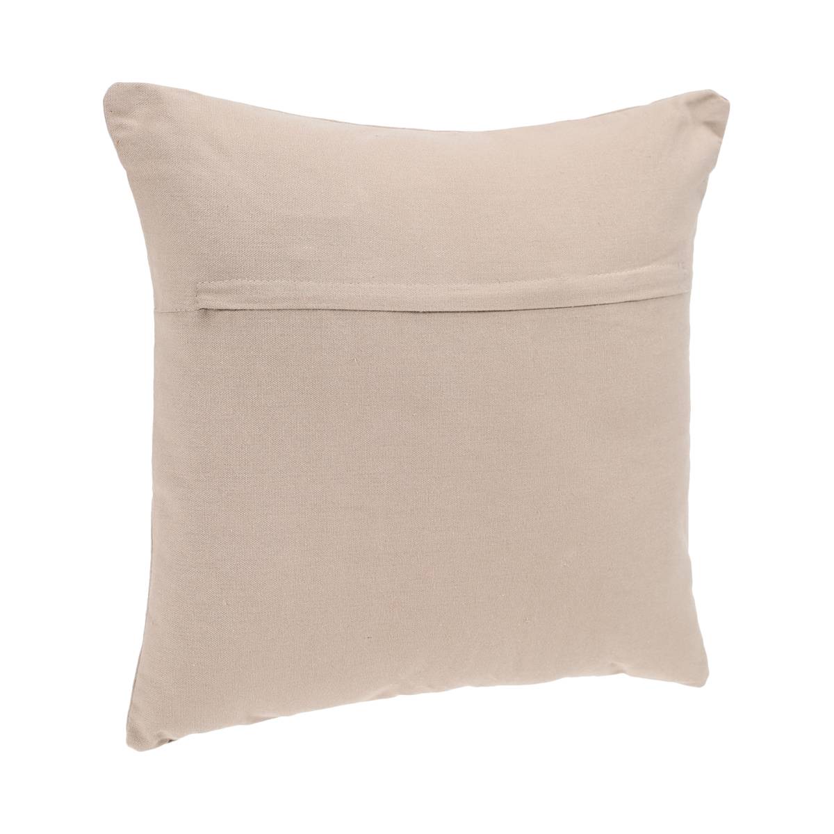 Abnehmbarer Kissenbezug, Baumwolle , Beige, 38x38 cm