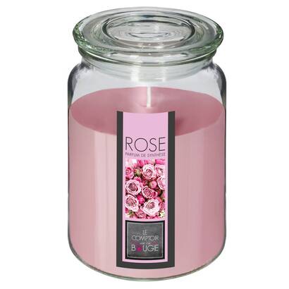 Duftkerze rose, 510g